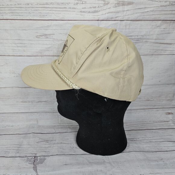 Vintage Designer Award Rope Hat Tim Semler Custom Qualit Homes Arlington Texas - Picture 4 of 10